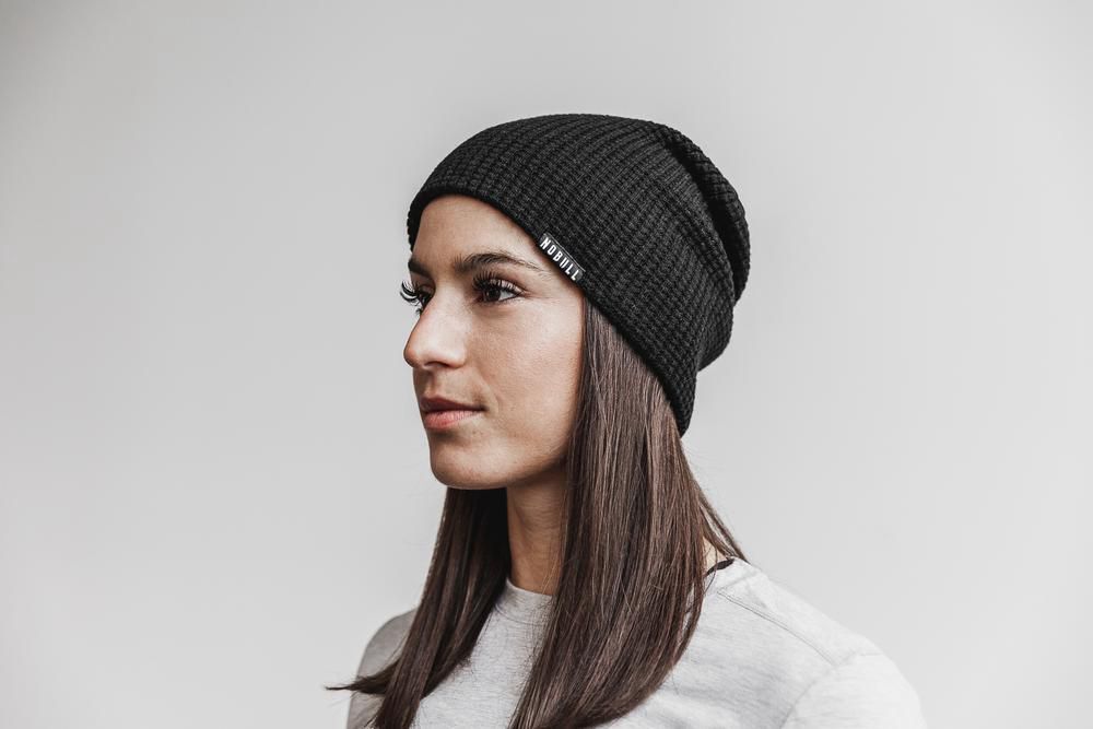 NOBULL Beanie - Nobull Waffle Crne (548037-OYB)